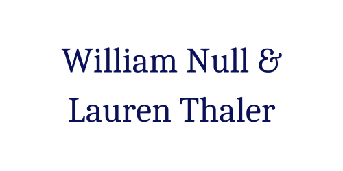 William Null & Lauren Thaler