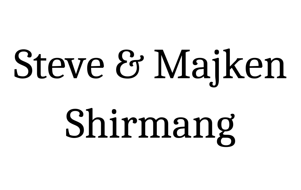 Steve and Majken Shirmang