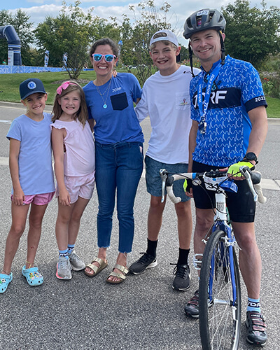 The Kelley Family supporting Breakthrough T1D Ride